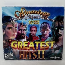 AMAZING HIDDEN OBJECTS 10 GAME PACK PC CD-ROM in Excellent Condition