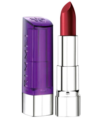 Authentic Rimmel Moisture Renew Lipstick 500 Diva Red - Rare - Discontinued