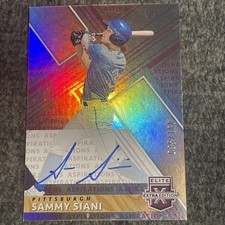 2019 Panini Elite Extra Edition - Sammy Siani #37 Aspirations Purple Autographs