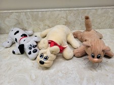 Vintage 1980s Tonka Pound Puppies Kitty Cat lot 3