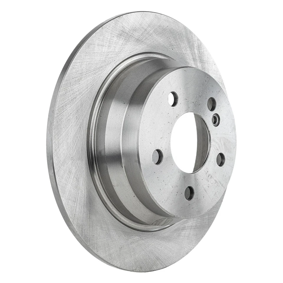 Front and Rear Brake Rotors For 2004-2006 Mercedes Benz E500 312mm Front Disc - Image 3 of 4