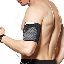 Universal Sports Armband for All Phones. Cell Phone Armband for Medium Black