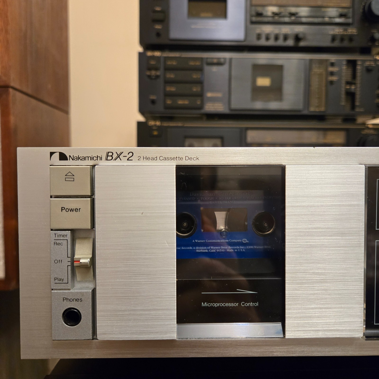Nakamichi BX-2 Cassette Deck. Fully Serviced. Works Great. NICE