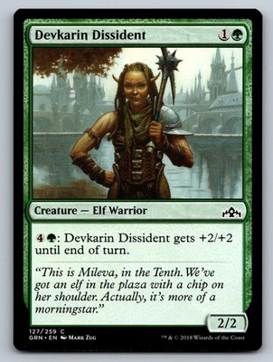 Devkarin Dissident 127 Common Guilds of Ravnica Magic: The Gathering Near Mint