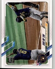 2021 Topps Dab on 'Em (Orlando Arcia) #7 Milwaukee Brewers