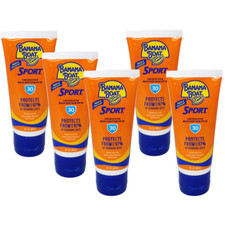 Banana Boat Sport Ultra SPF 30 Sunscreen Lotion, Travel Size 3oz - 5 Pack