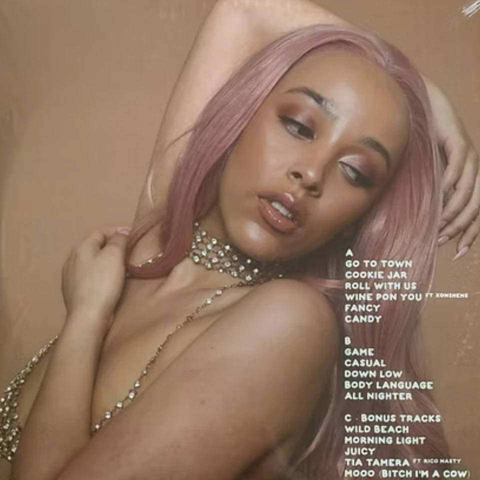 DOJA CAT - Amala Deluxe Coloured Import w/ A2 Size 2LP Poster Vinyl New & Sealed - Image 3 of 3