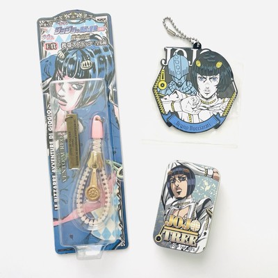 JoJo's Bizarre Adventure Vento Aureo Bruno Bucciarati sets Tin Case Charm Part 5