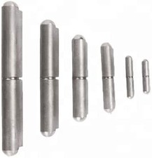 Heavy Duty Weld-On Bullet Hinges w/ or w/o Grease Zerk Multi-Pack