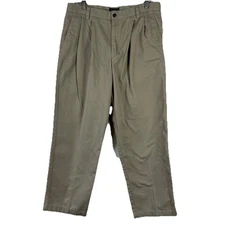 Dockers Recode Pants Men's Size 36x30 Straight Leg Chino Khaki Pleated