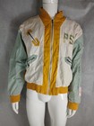 Private Stock weiß und grün mittellange Jacke mit durchgehendem Reißverschluss Größe M UK Herren