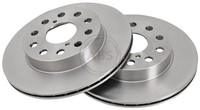 2X Bremsscheibe A.B.S. 16278 FüR Toyota MR2 2 16V SW20_ SW20R Turbo SW21_