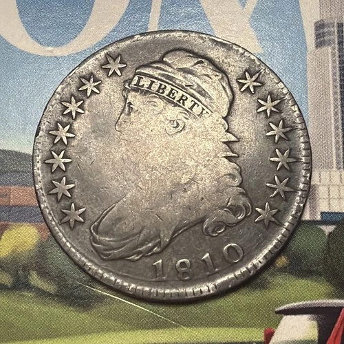 1810-P Capped Bust Half Dollar — photo from another recent sale