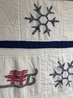 Vintage Inspired Hand Quilted Christmas Patchwork Quilt 62x79 twin #188 — photo 5