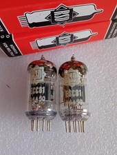  2xECC81 RSD 12AT7  NEW OVP Foil Getter 