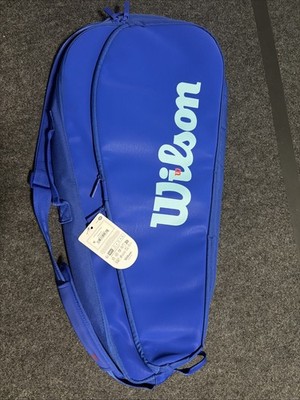 Wilson Ultra Tour V5 3PK Tennis Bag Navy Sports Blue WR8049001001 -  3 Rackets