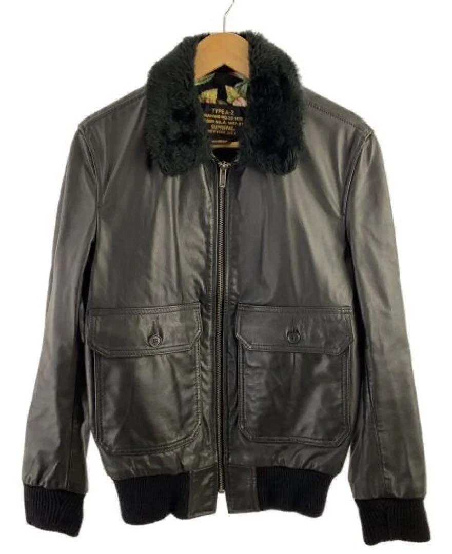 Pour HOMME Veste en cuir Schott Supreme Schott A 2 taille S beauté
