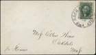 U.S., 1860. Cover 35, Sacramento 2560 - Oakdale, Mass