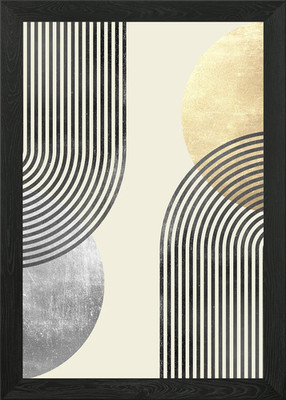 Moderne Collage Ein gerahmtes Wandbild Poster Leinwanddruck Bild