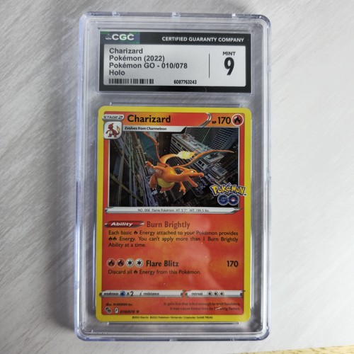 Charizard graded CGC 9 for sale on eBay