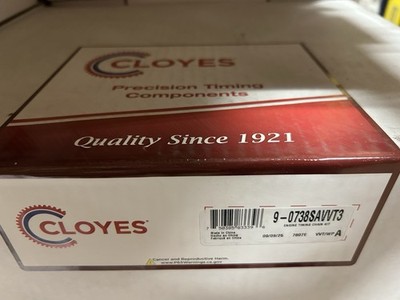 Timing Chain Kit  GENUINE Cloyes Gear & Product  9-0738SAVVT3