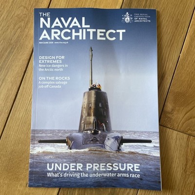 THE NAVAL ARCHITECT Magazine May/June 2026 Pre Owned.