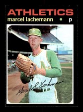 1971 Topps Baseball #84 Marcel Lachemann EX/MT *e2