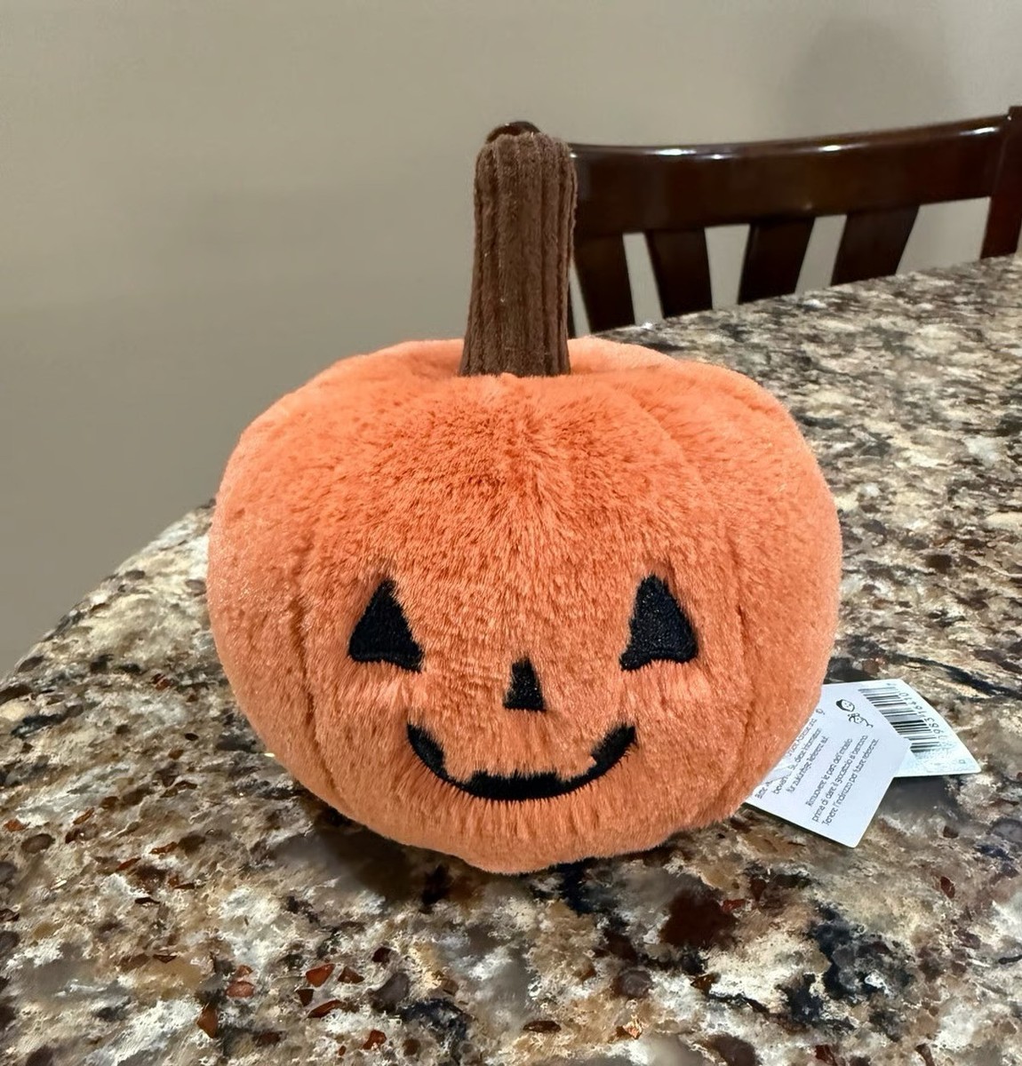 Jellycat Ooky Jack O Lantern Plush – Soft Halloween Pumpkin Toy