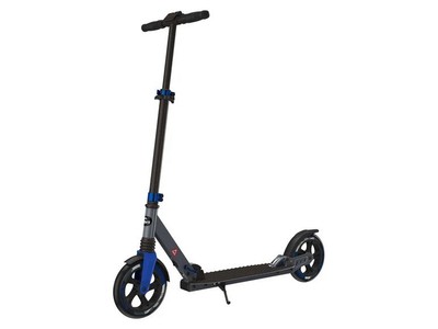 Schwarz  Roller Aluminium Scooter  schnell & easy 