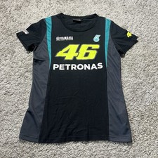 PETRONAS YAMAHA MOTOGP TEAM SHIRT MOTORCROSS SHIRT ROSSI 46 JERSEY Womens Medium