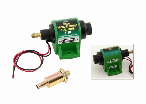 Mr Gasket 12D, One Green Plastic Fuel Pump Electric Diesel Performance Parts - Bild 2 von 9