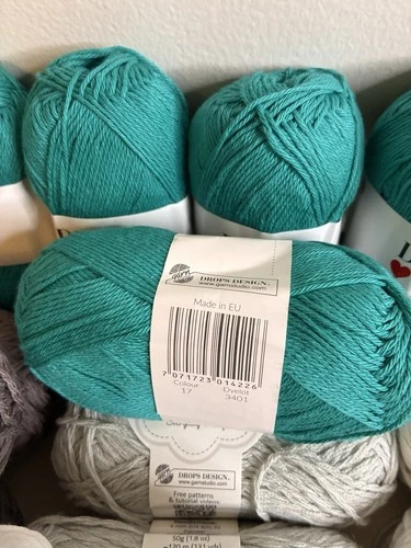 LOT OF 44 Drops Yarn Assorted Cotton Saffron image 22