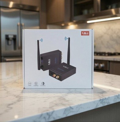 1Mii 2.4Ghz Wireless Audio Transmitter Receiver for TV 320ft Long Range