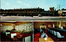 Vintage Johnny's Motor Lodge Raleigh NC Postcard Tichnor Bros