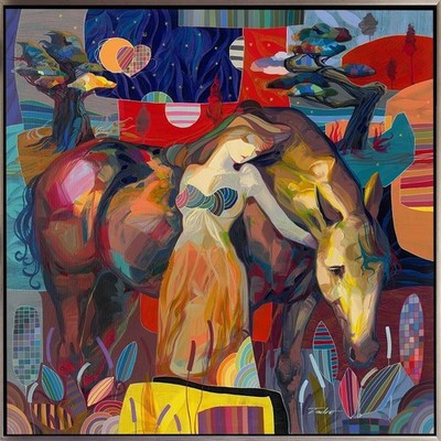 NIFAO Limited Edition Amigos de la Tierra by Zavaleta 34''x34''