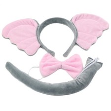 3 Pcs Plush Animal Ears Costume Hairband for Photo and Festival Makeup