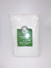 GERBER PreFold Diapers 5 pack 6-ply Cloth 100 Cotton NIP