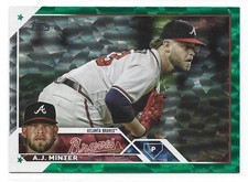 A.J. Minter 2023 Topps Green Foil 271/499