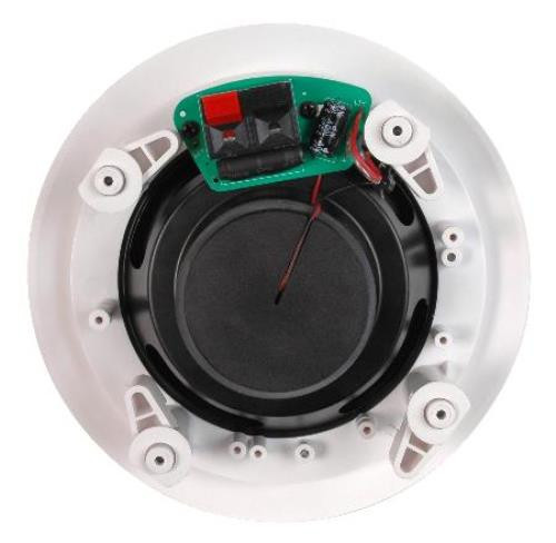 5.25" In wall Ceiling Mount Speakers Stereo Contractor Pair 8" Frame 8ohm NEW 2