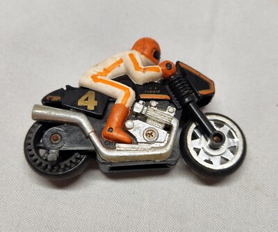 Vintage Schaper Stomper Super Cycle Motorcycle 4 Black Leopard RARE