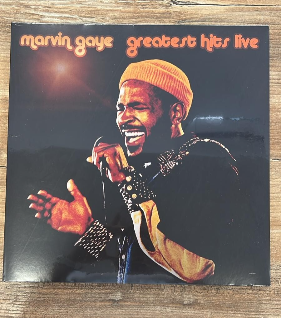 MARVIN GAYE - Marvin Gaye Greatest Hits Live (2XLP-VINILE) Compilation Sealed