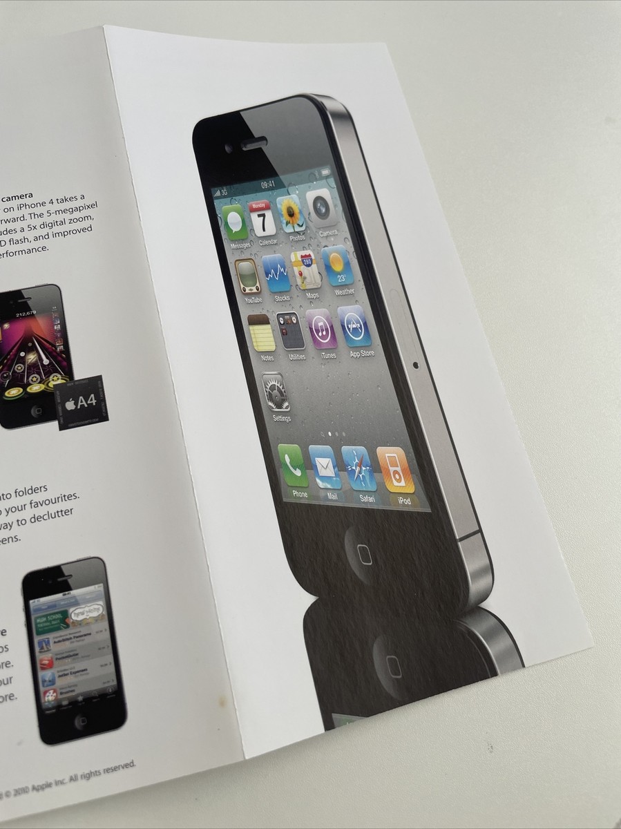 Old Stock Apple iPhone 4 - 4th Generation Network Tariff