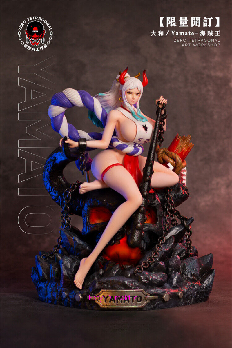 Yamato Resin Zero Tetragonal Studio One Piece Figurine Statue 30cm