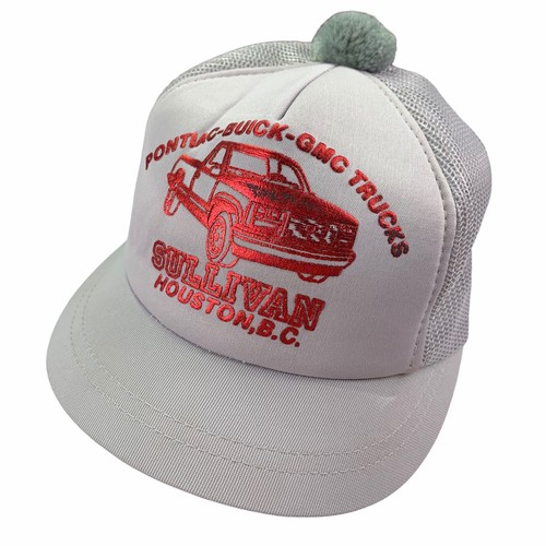 VTG Short Brim Stubby Pom Pom Trucker 