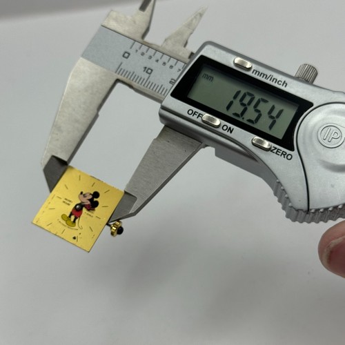 19,5 mm läuft Mickey Mouse Bradley Walt Disney RAX 6061-21 Uhrwerk TEILE - Bild 16 von 18
