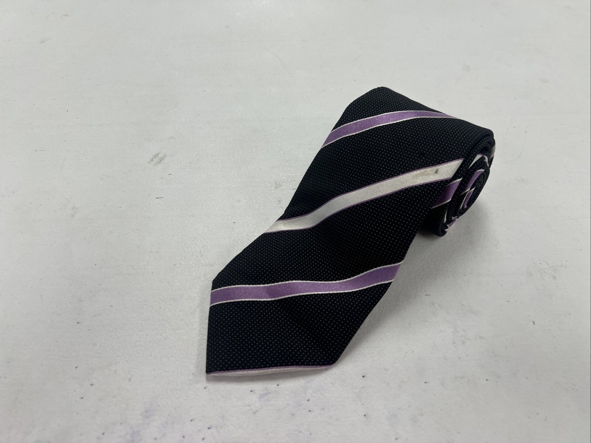 brioni purple tie