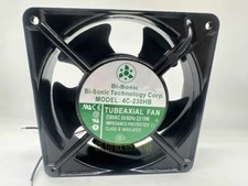 1 PCS Bi-Sonic FAN 4C-230HB AC230V 22/19W 12038 12CM 2 WIRE Aluminum frame fan