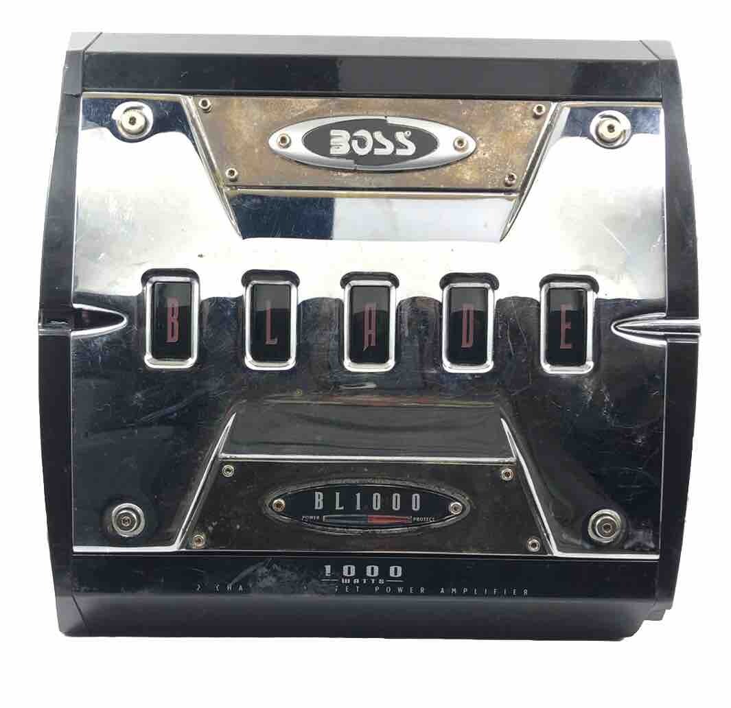 Discontinued BOSS BL1000 Blade Series 2 Channel Amplifier 1000
