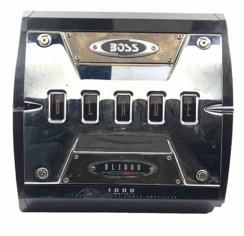 Discontinued BOSS BL1000 Blade Series 2 Channel Amplifier 1000 Watt Amp 1899-MP
