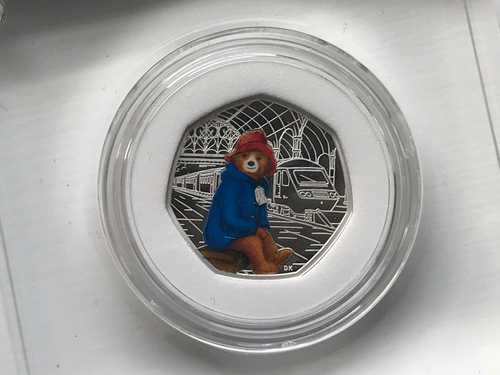 Simply Pièces ~2018 Argent Preuve Paddington En The Station Cinquante 50 Pence - Photo 4 sur 8